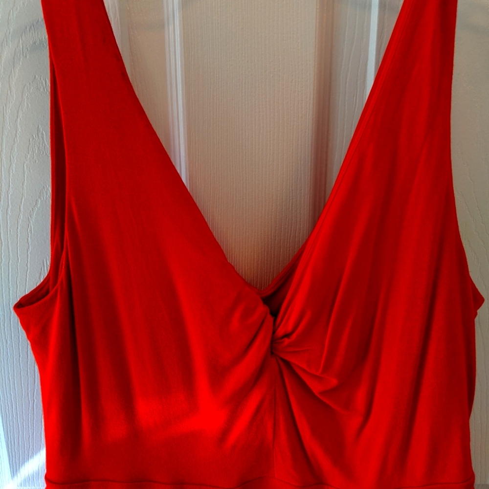 Orange/Red Sundress